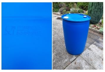 plastový potravinářský sud 220l