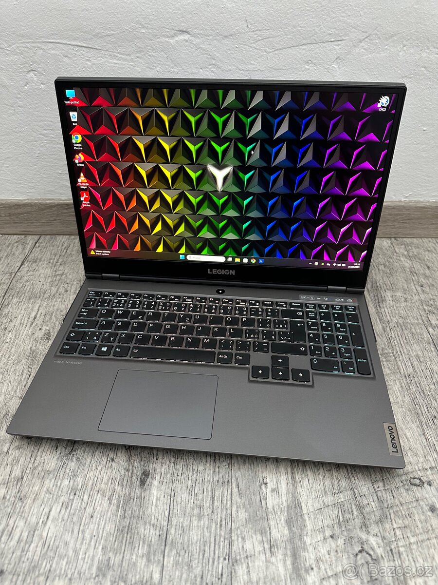 HERNÍ NOTEBOOK LENOVO LEGION PRO- i5 10.gen/SSD/RGB/RTX/WIN