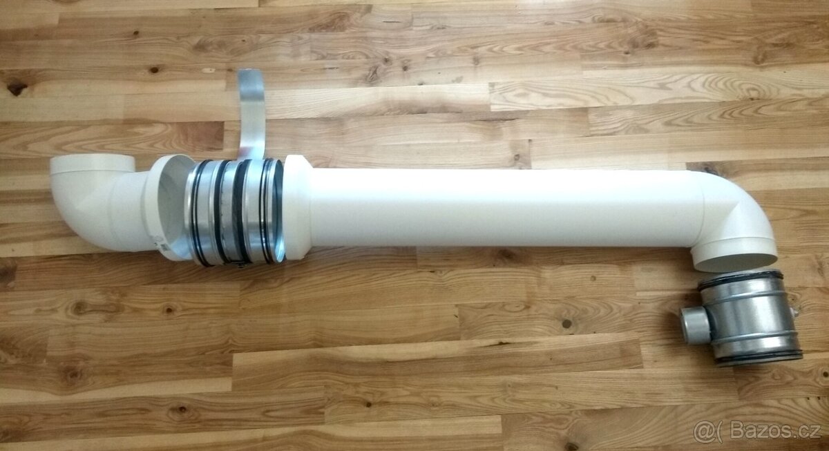 Vzduchotechnika 150 mm, koleno, klapka, filtr