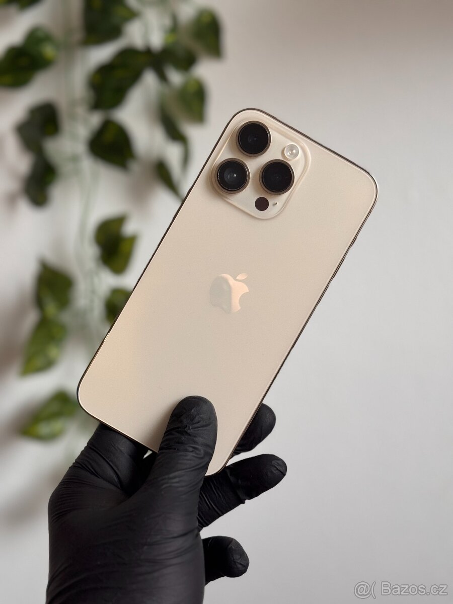 iPhone 14 Pro Max 256GB zlatý - 100% baterie