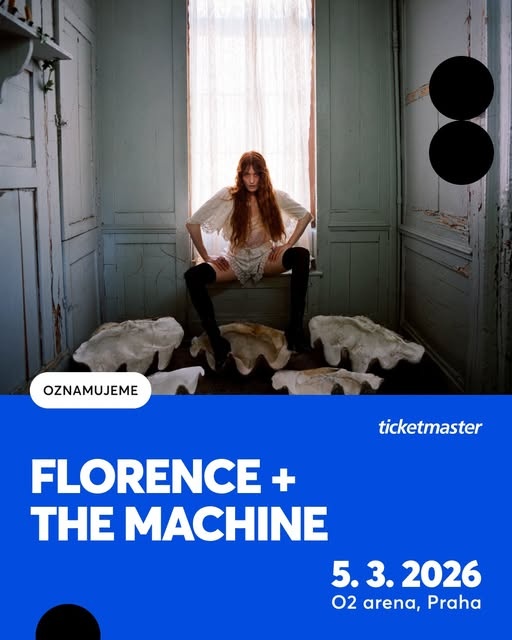 Florence + The Machine 5.3. Praha - TOP MÍSTA U PÓDIA ❗