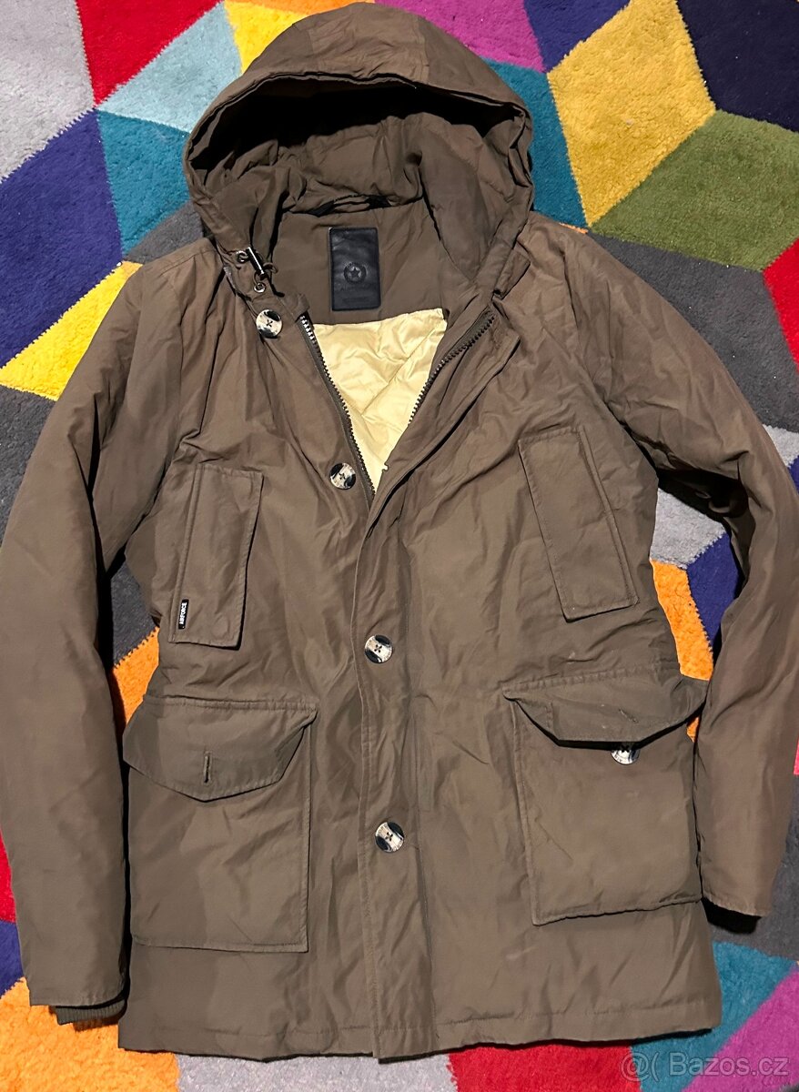 AIR FORCE KHAKI PÁNSKÁ ZIMNÍ STYLOVÁ PÁRKA-BUNDA M