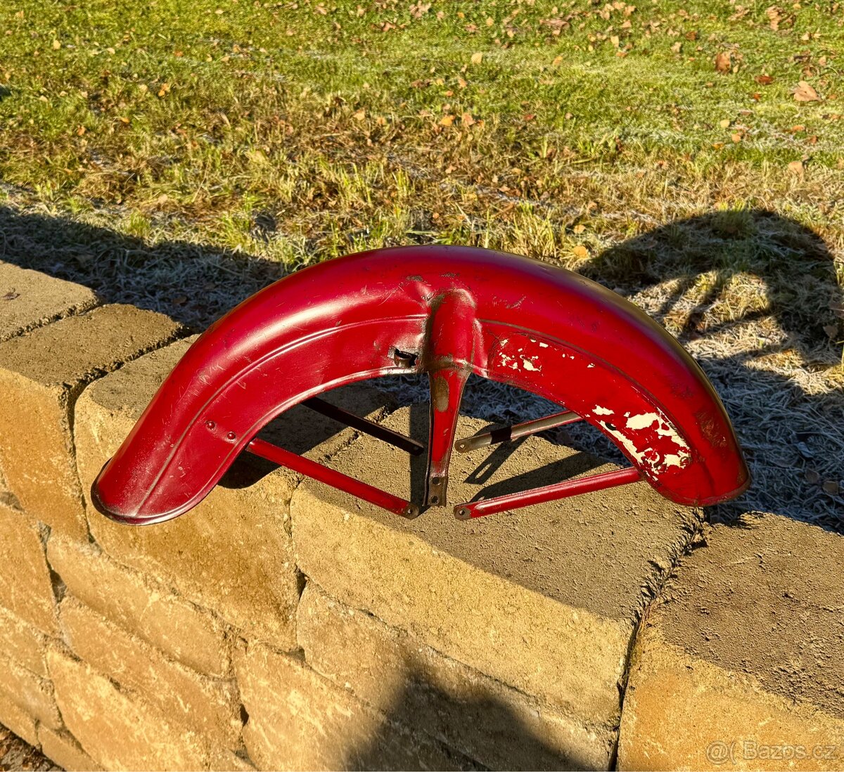 Jawa ČZ 250 350 kývačka - přední blatník