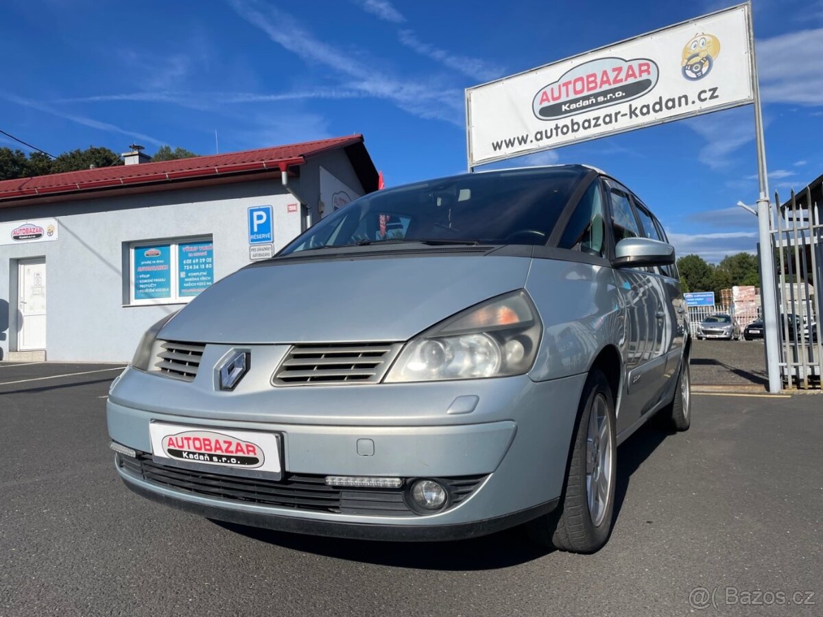 Renault Espace, 2,2 dCi, 110 kW, SERVISKA
