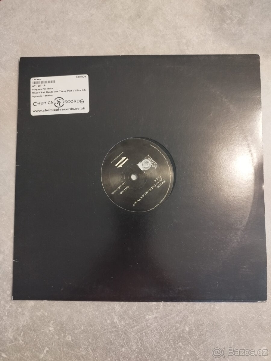 Techno vinyl // Surgeon – Whose Bad Hands Are These? Part II