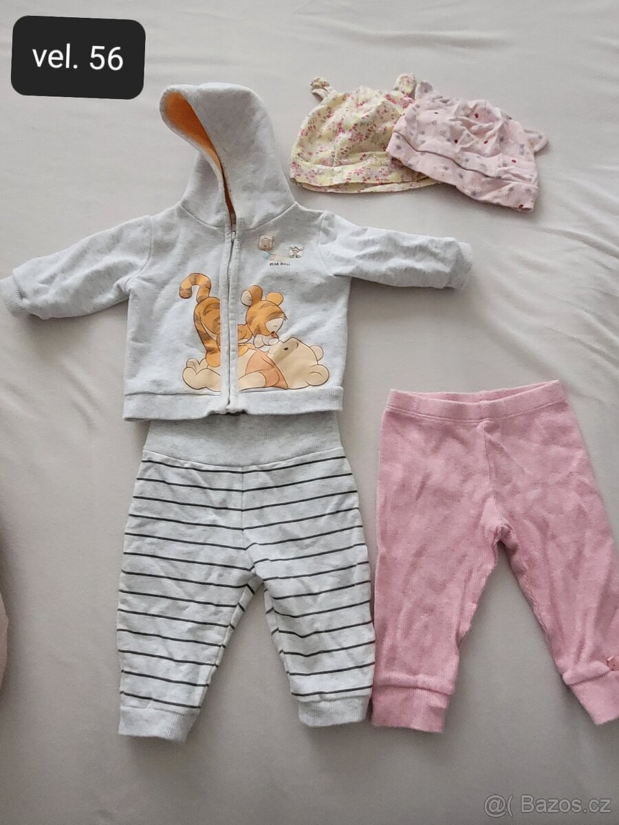 Kojenecké oblečení od v. 56 do 62/68