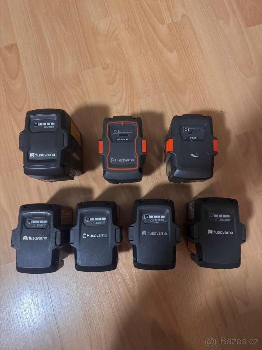 Baretie, akumulatory Husqvarna