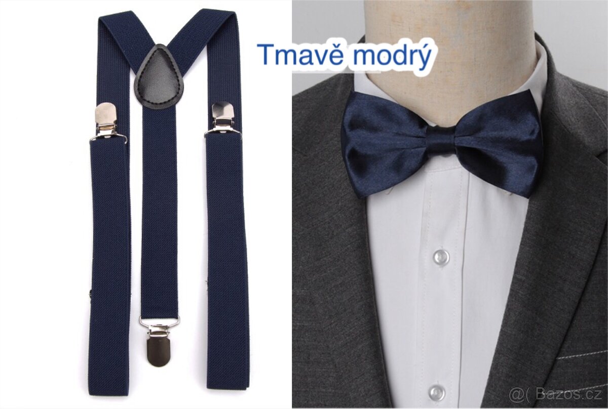 Pánský set kšandy a motýlek