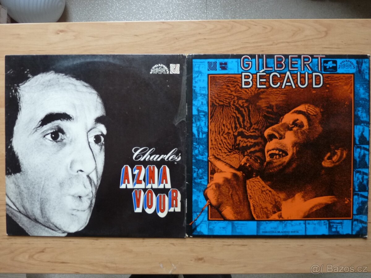LP Aznavour Becaud