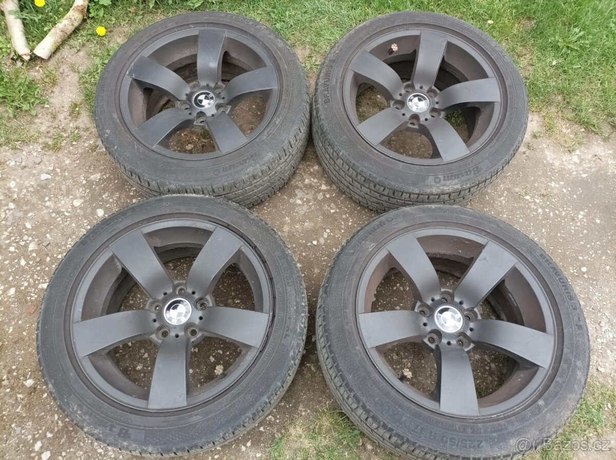 Litá kola 17" BMW s pneu 225/50 R17