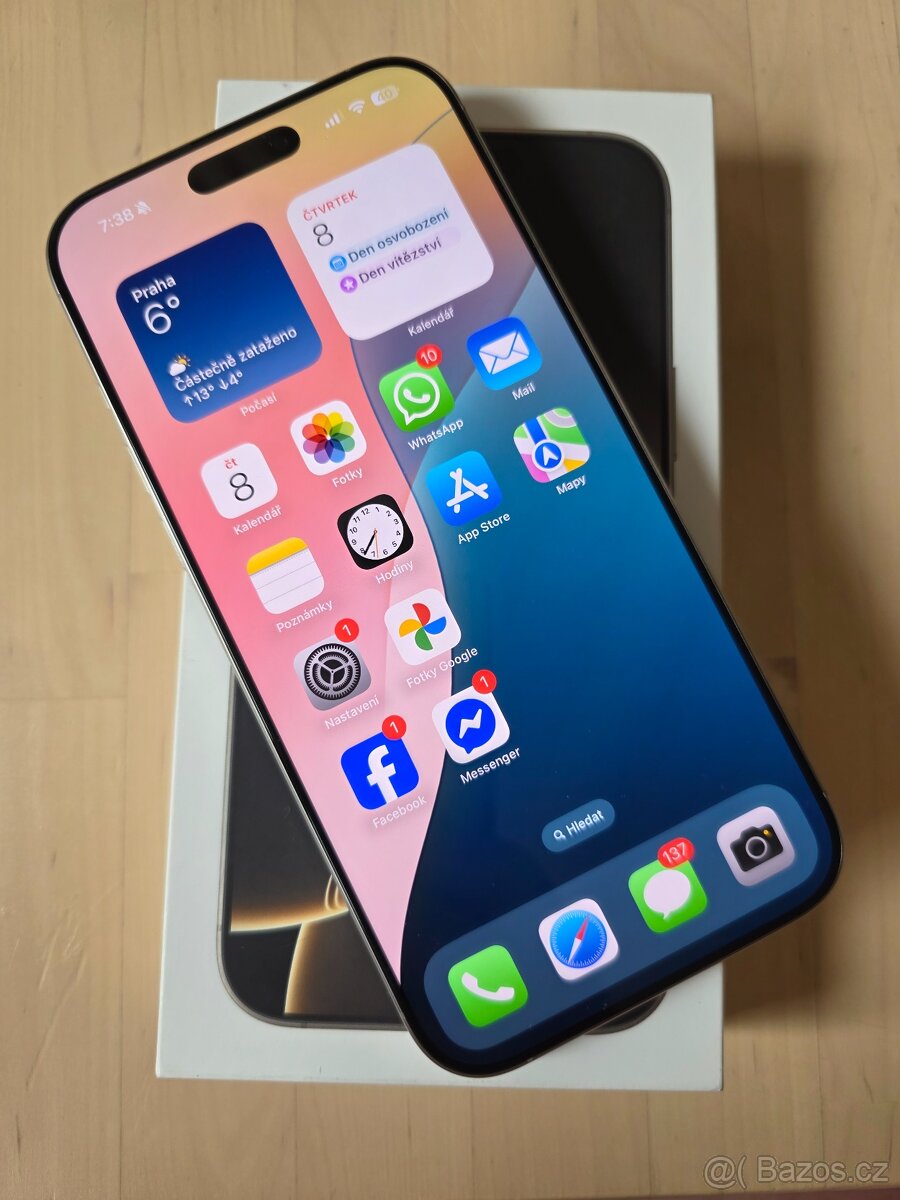 IPhone 16 Pro Max 256gb titan