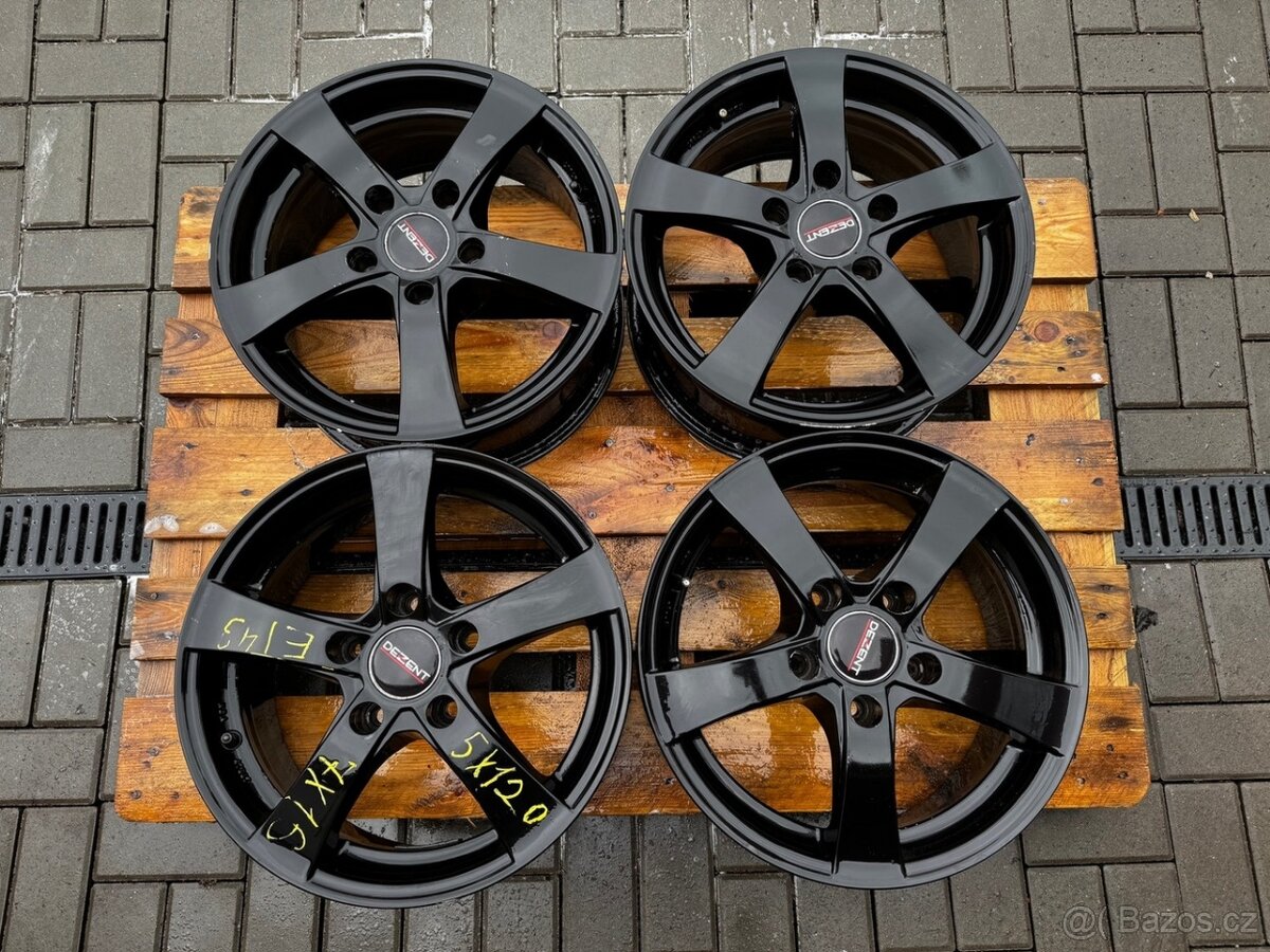 Alu kola, disky r16 5x120 Dezent