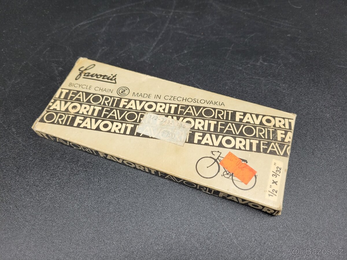 Zlatý řetěz Favorit ČZ - 1/2" x 3/32", 116 článků