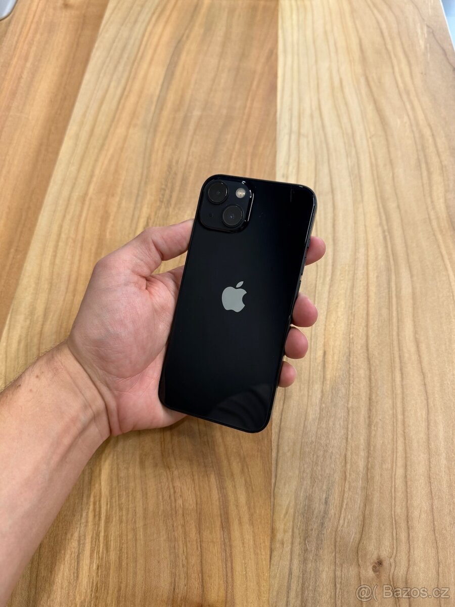 APPLE IPHONE 13 128GB - ČERNÝ, ZÁRUKA