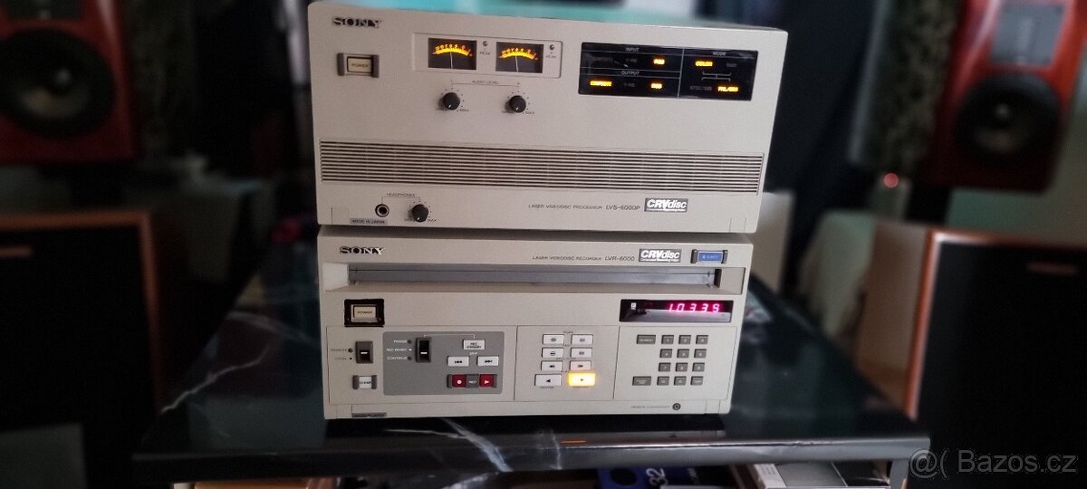 SONY LVR-6000 LD rekordér -SONY LVS-6000P video procesor