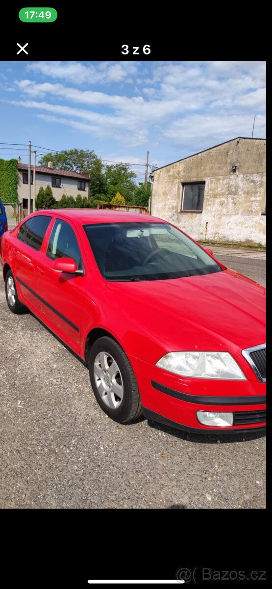 Skoda Octavia 2, r.v.2007, 1.6MPi