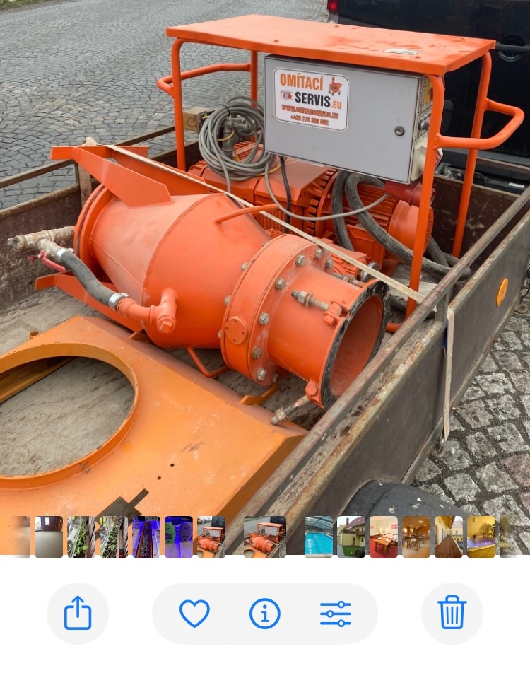 Omítací stroj Silomat PFT