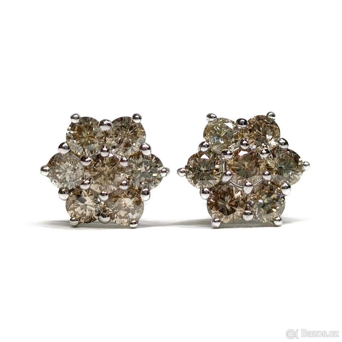 ZLATÉ DIAMANTOVÉ NÁUŠNICE 1.00 CT