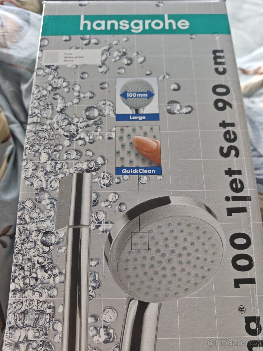 Nový Sprchový set Hansgrohe Croma 100 s mýdlenkou chrom
