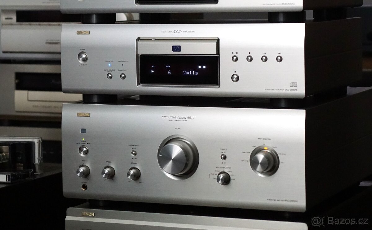 DENON PMA 2000 AE plus DENON DCD 2000 AE v origo boxech