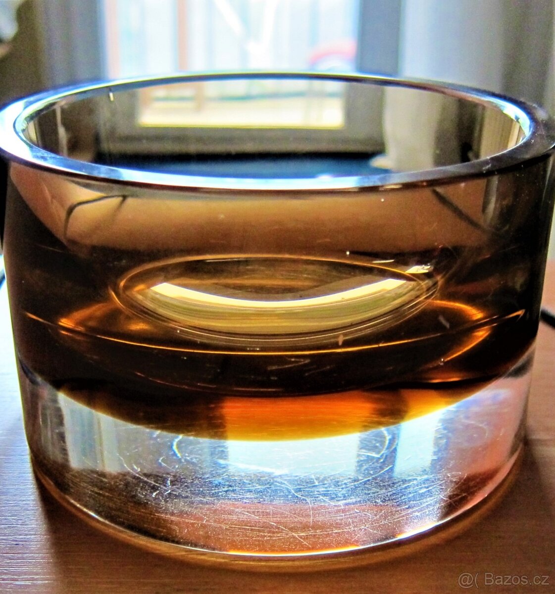 Sommerso mísa ( bowl ) - Flavio Poli Murano ?