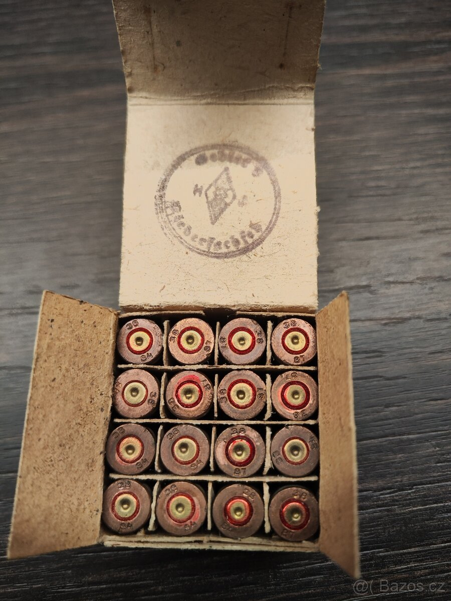 Delaborované / znehodnocené náboje Hitlerjugend / Wehrmacht