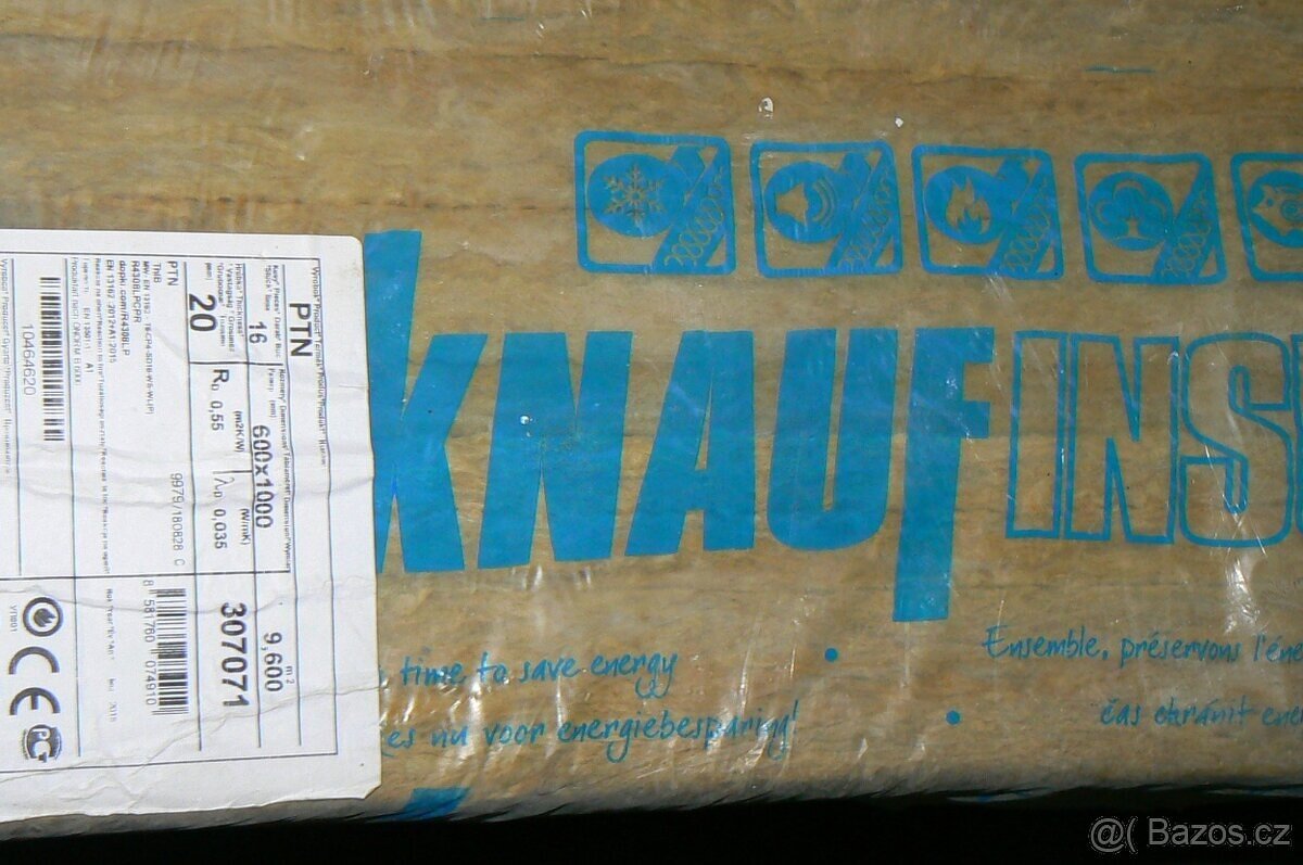 Prodám Tepelná izolace Knauf PTN 20 mm