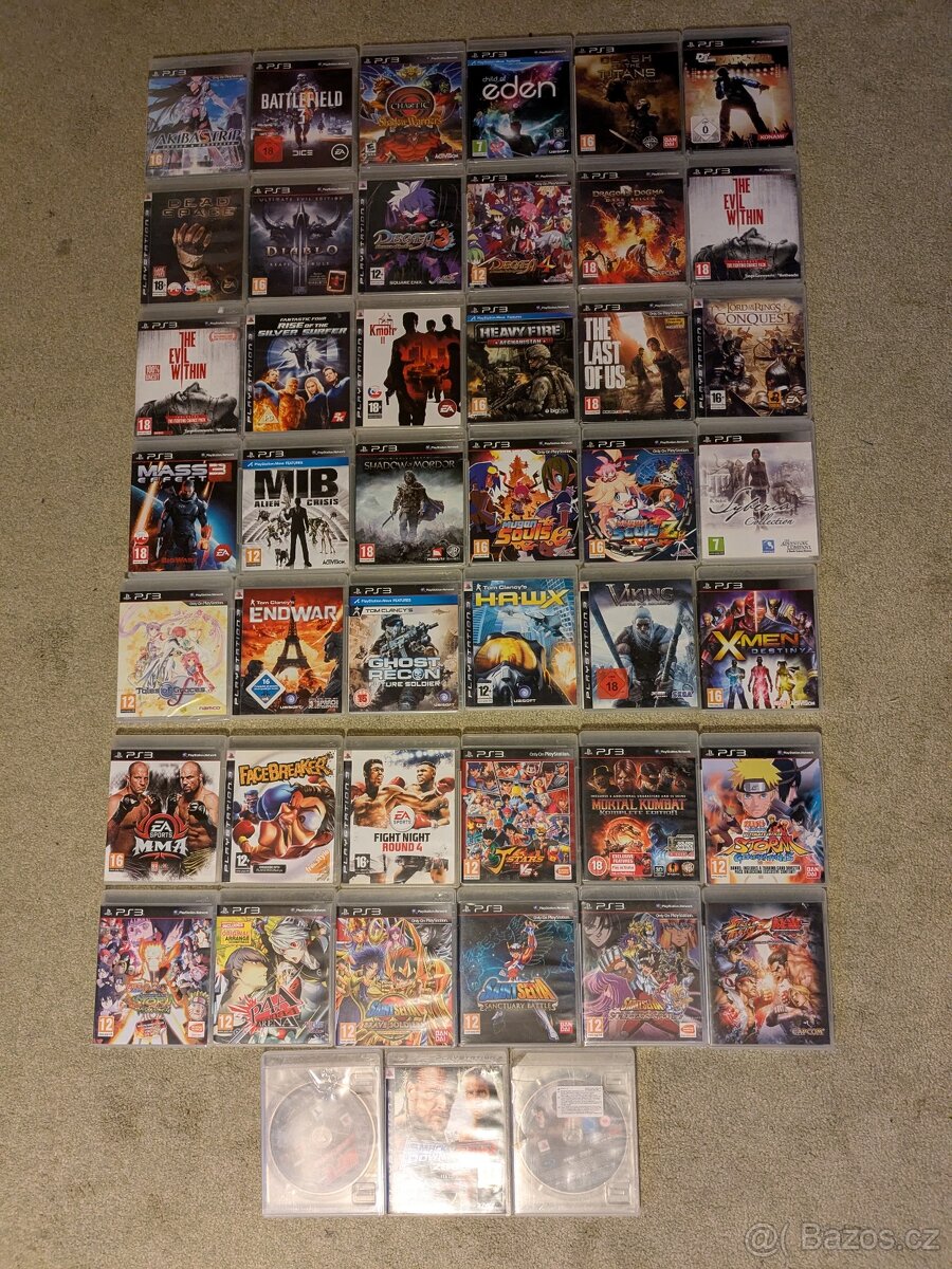 Hry Akční, Adventury, Bojové PS3 Playstation 3