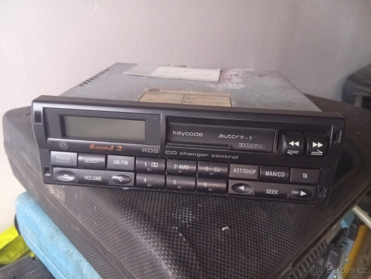 Originální autorádio Volkswagen 1998
