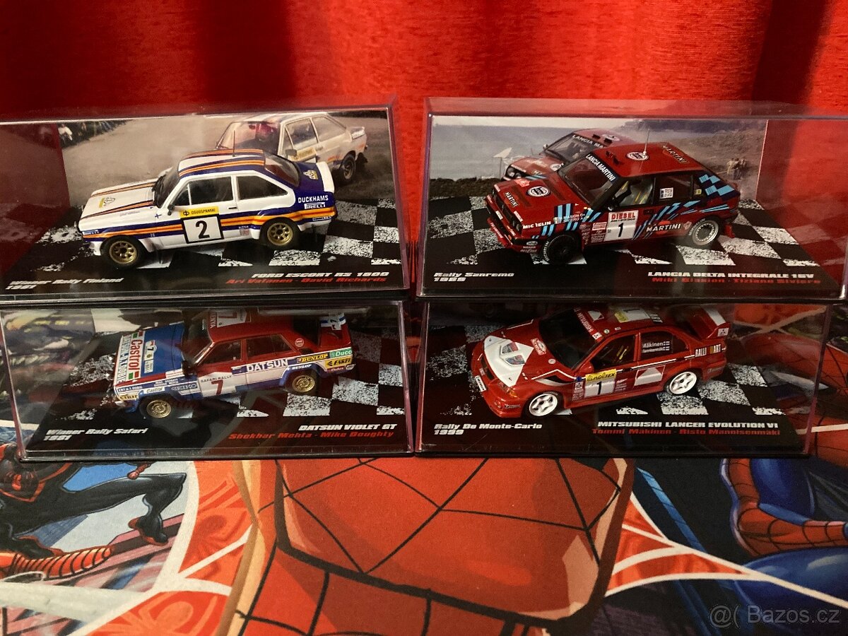 Rallye modely 1:43 DeAgostini