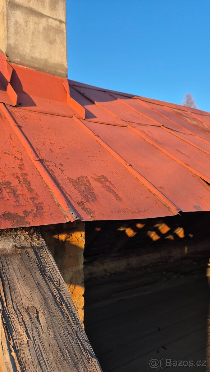 Plech krytina 20 Kč/ks