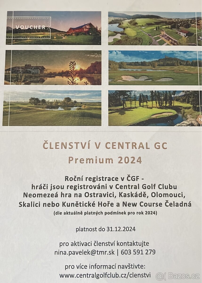 Členství Central Golf Club