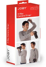 popruh Joby 3-Way Camera Strap (3 možnosti zavěšení)