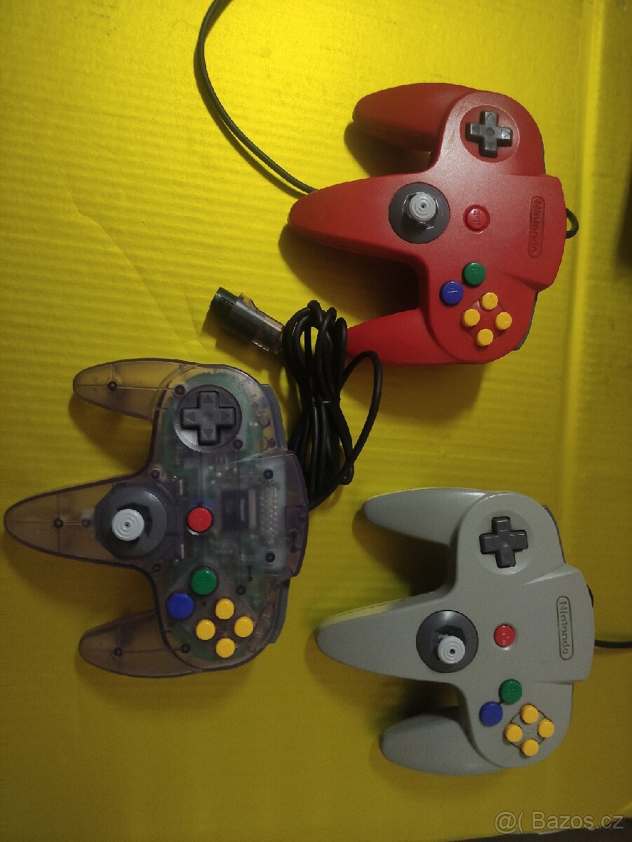 Nintendo 64 ovladače originál