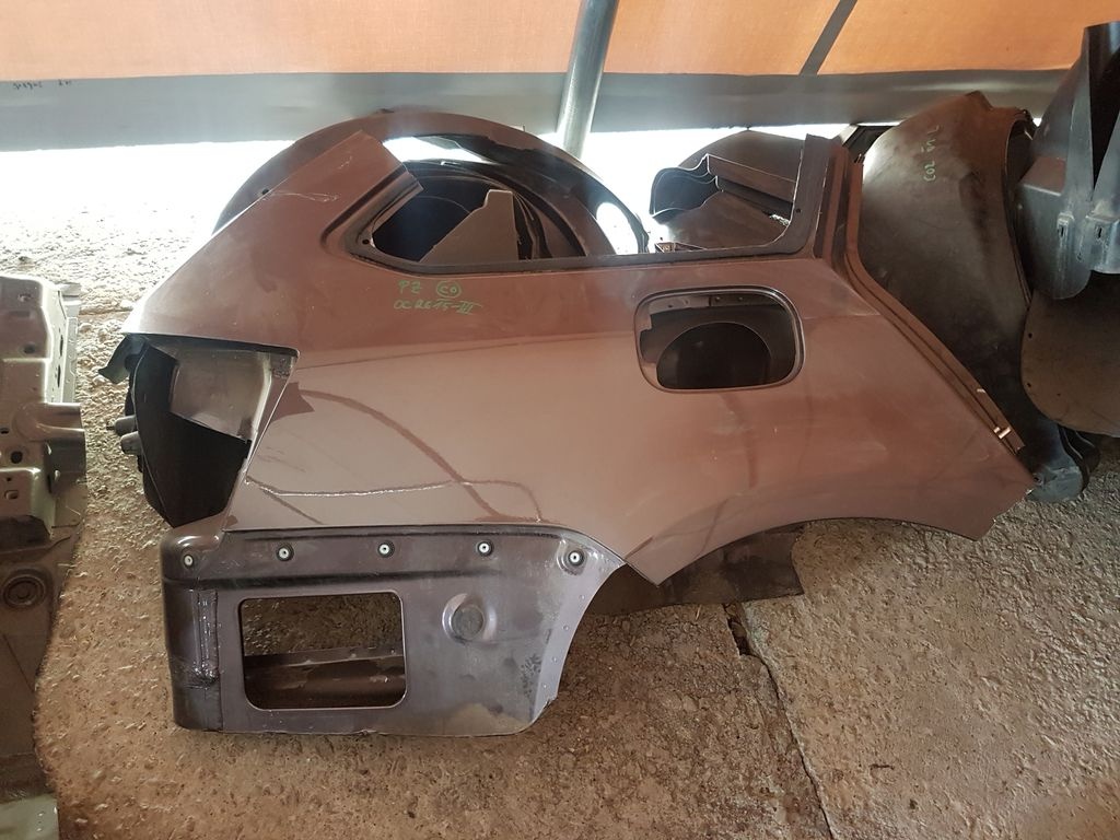 Výřez karoserie, PZ blatník Škoda Octavia III Combi 5E0