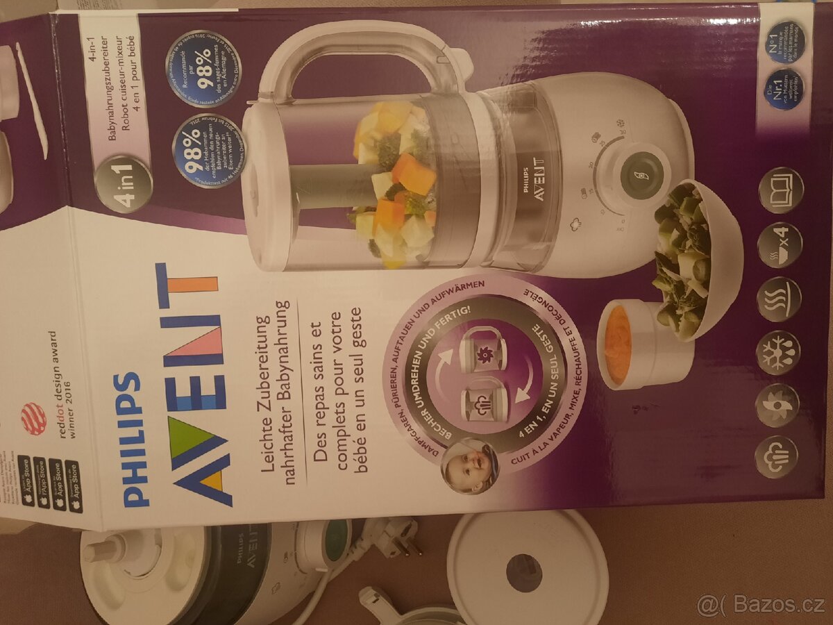 Phillips Avent parní hrnec multifunkční jako nový
