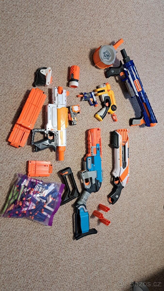 Nerf pistole