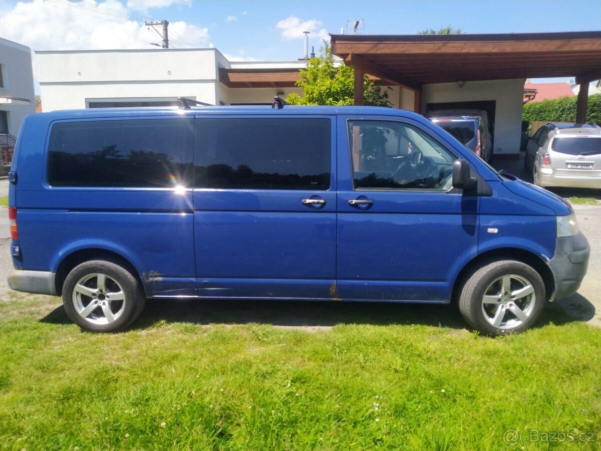 Wolkswagen T5 , 2,5 TDI. Pětiválec, čip