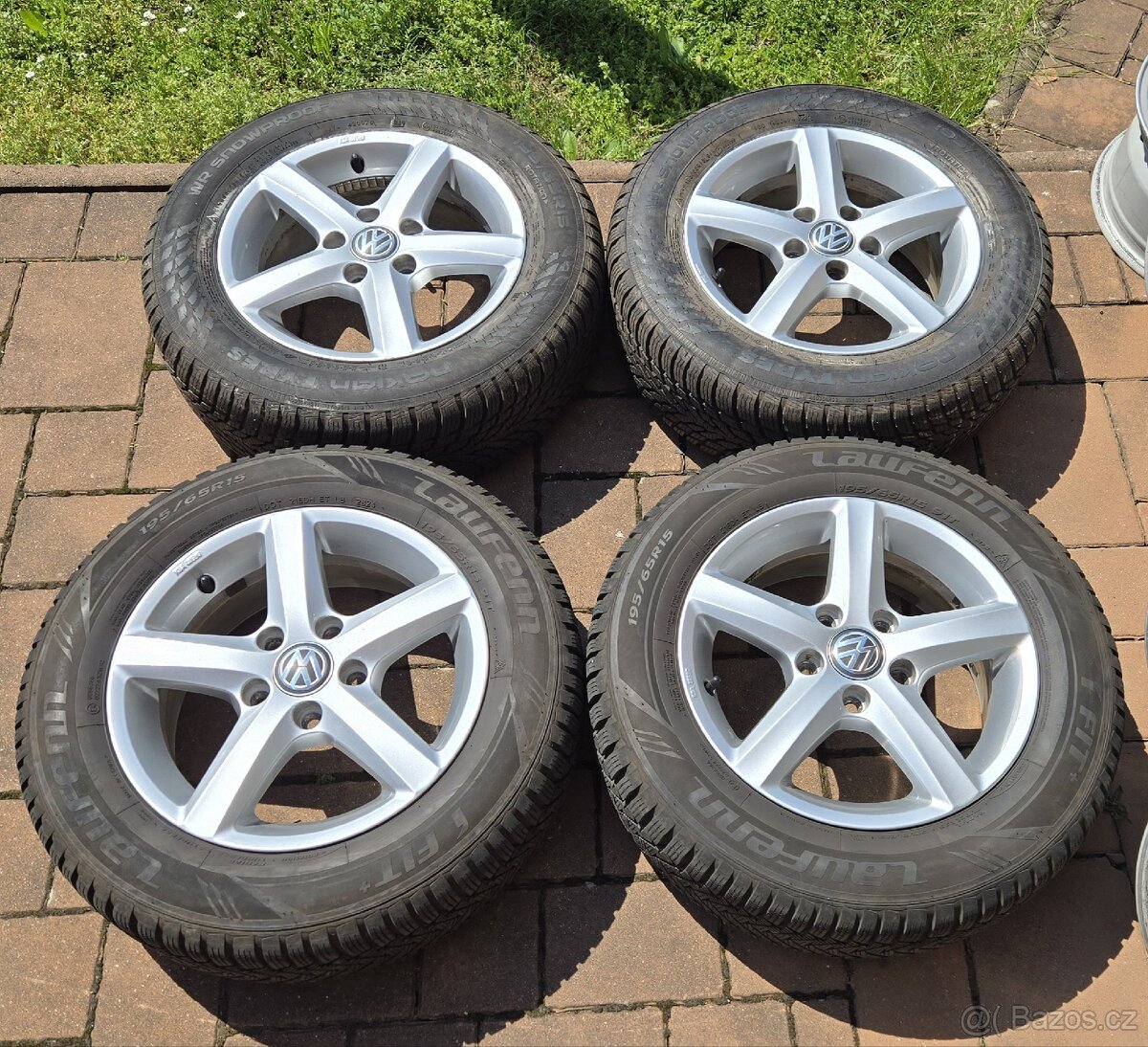 Alu kola 5x112 Golf 7 Zimní 195/65/R15