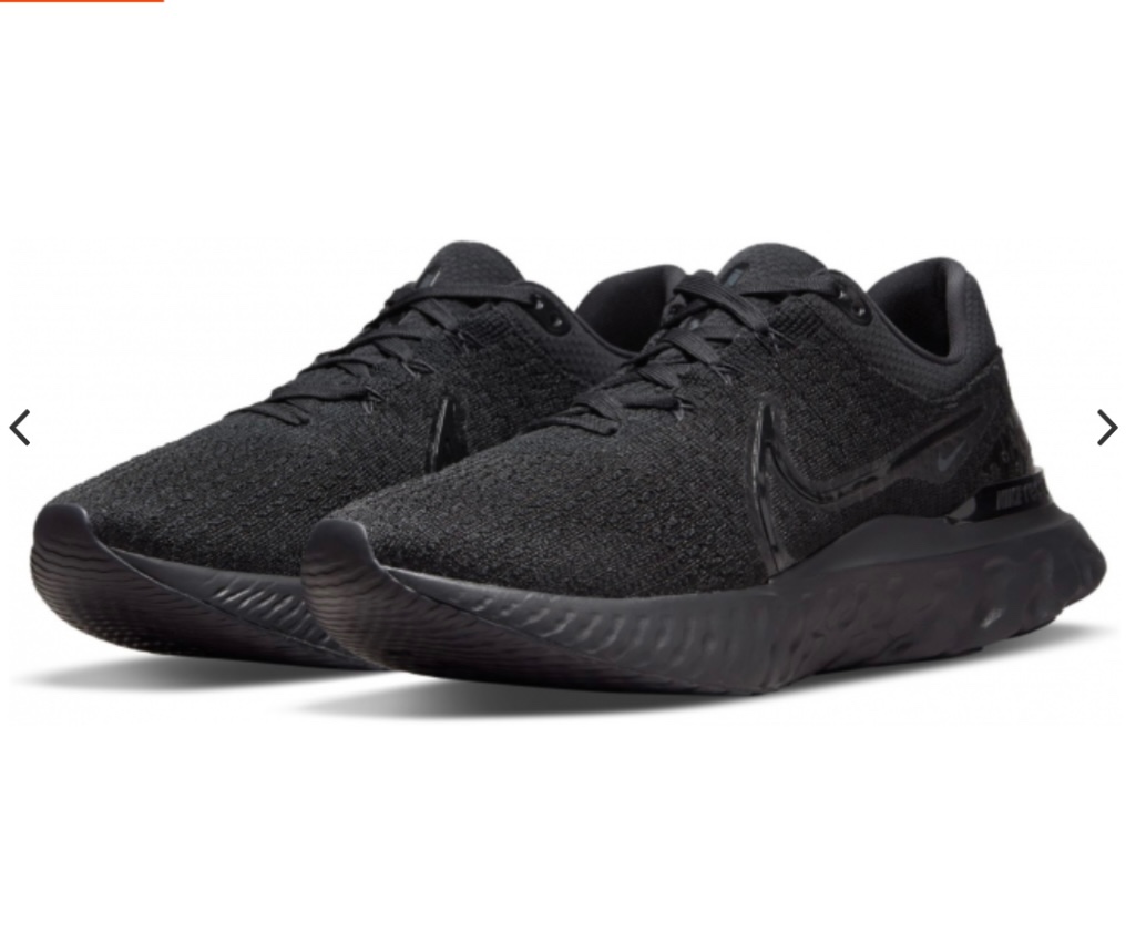Pánské běžecké boty Nike REACT INFINITY RUN FLYKNIT 3 černé