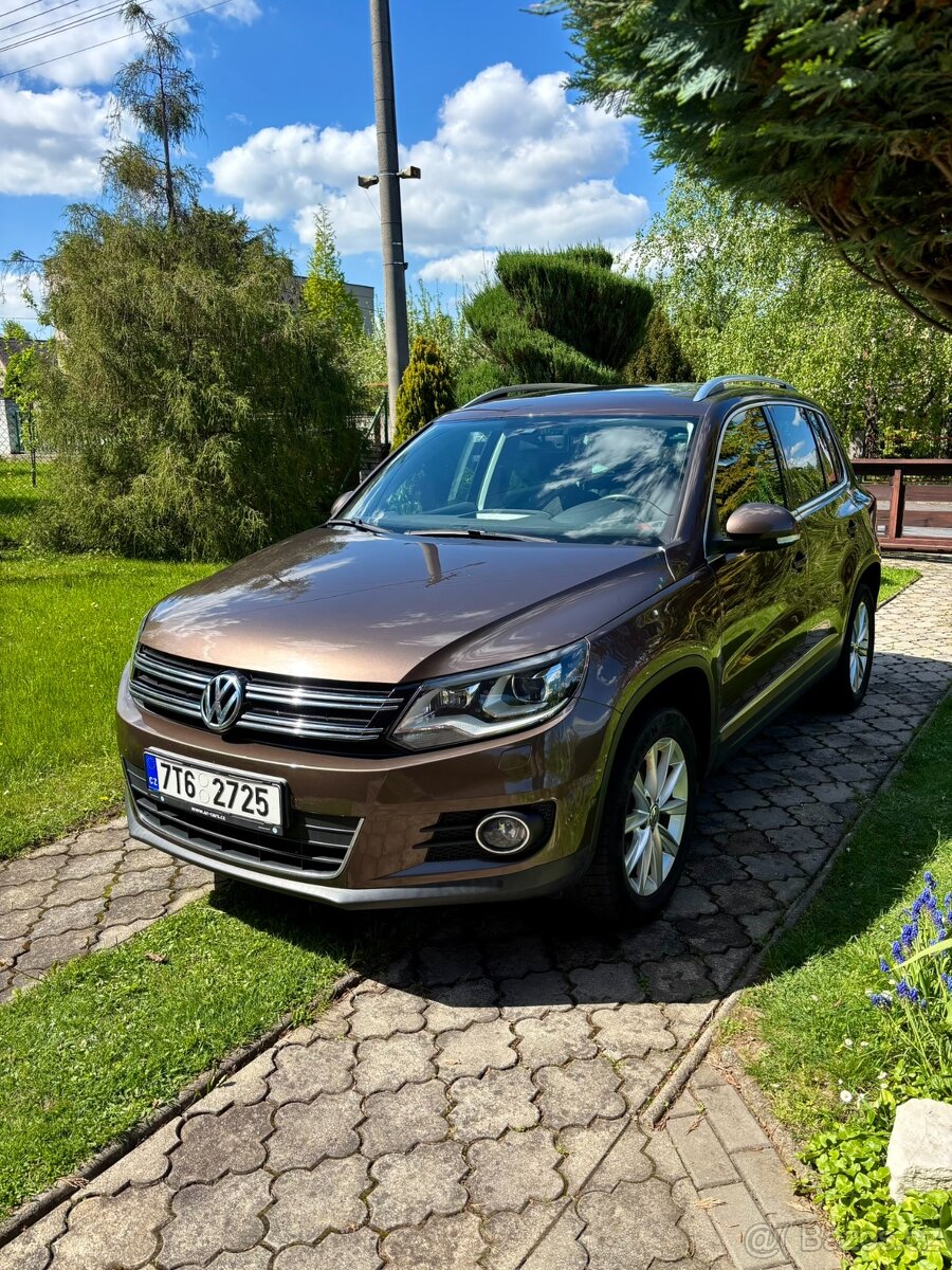 VW Tiguan 2.0TDI 125kw 4motion, koupeno v ČR, panorama
