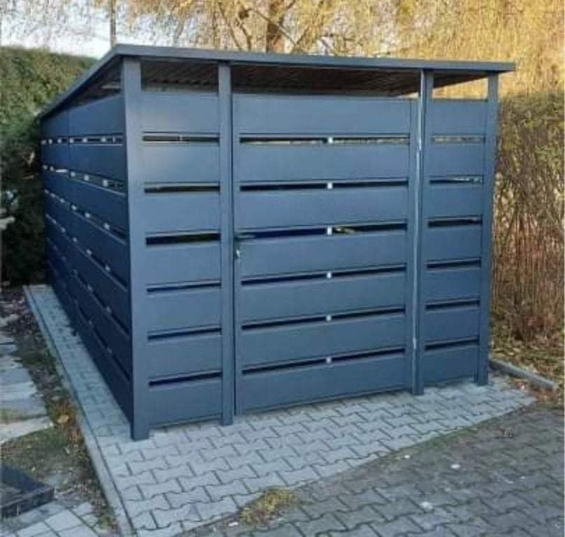Přístřešek na odpad 2x2