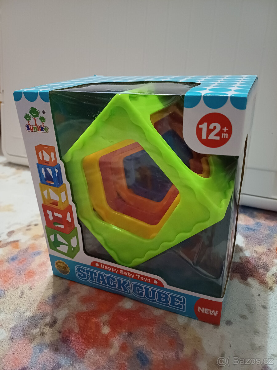 Plastové skládací kostky - pyramida