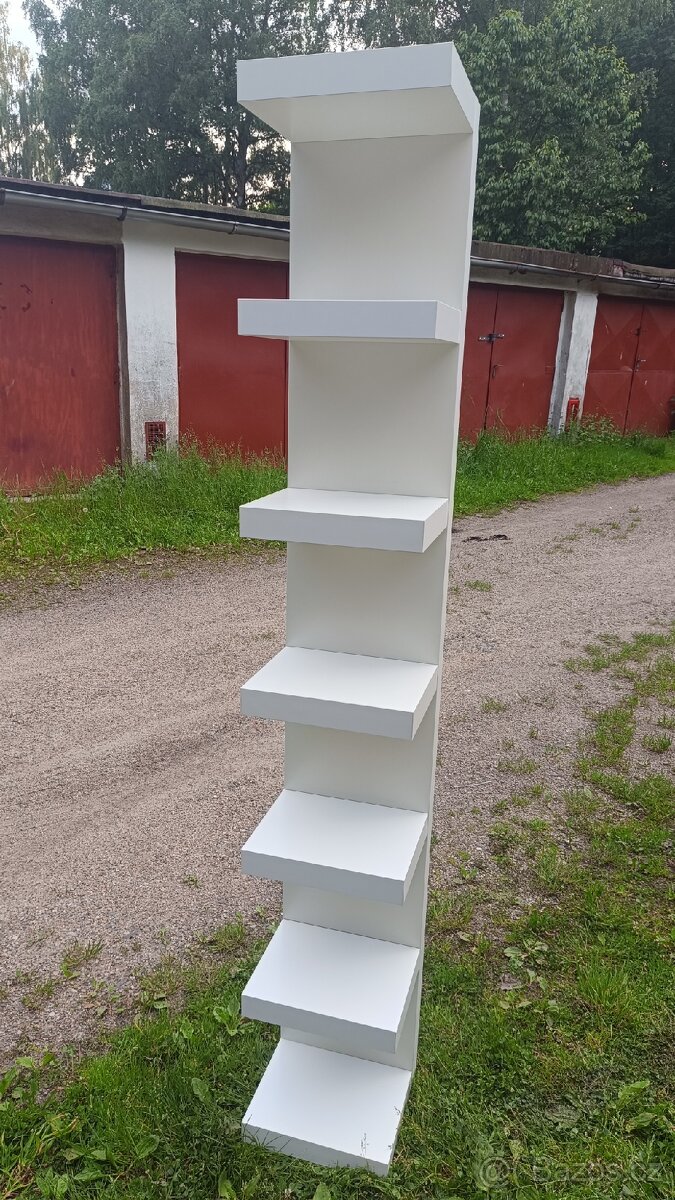 IKEA Bílá knihovna police Lack 190 cm