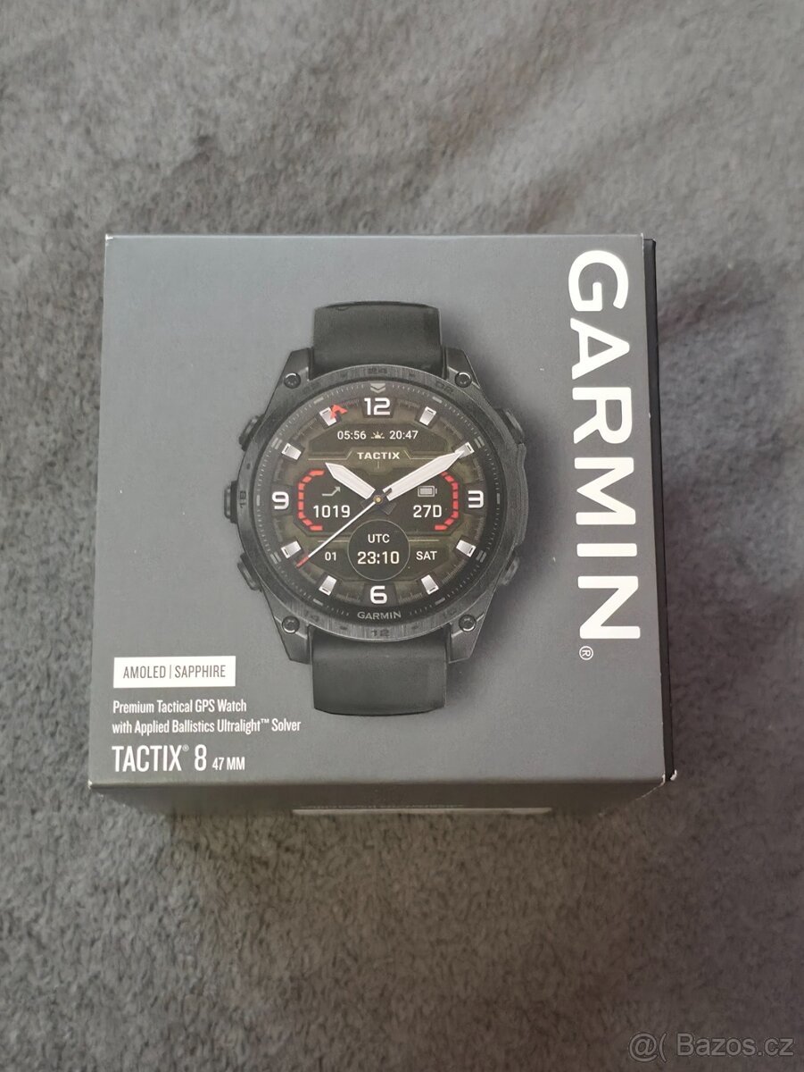 Garmin Tactix 8 – 47 mm, AMOLED Sapphire