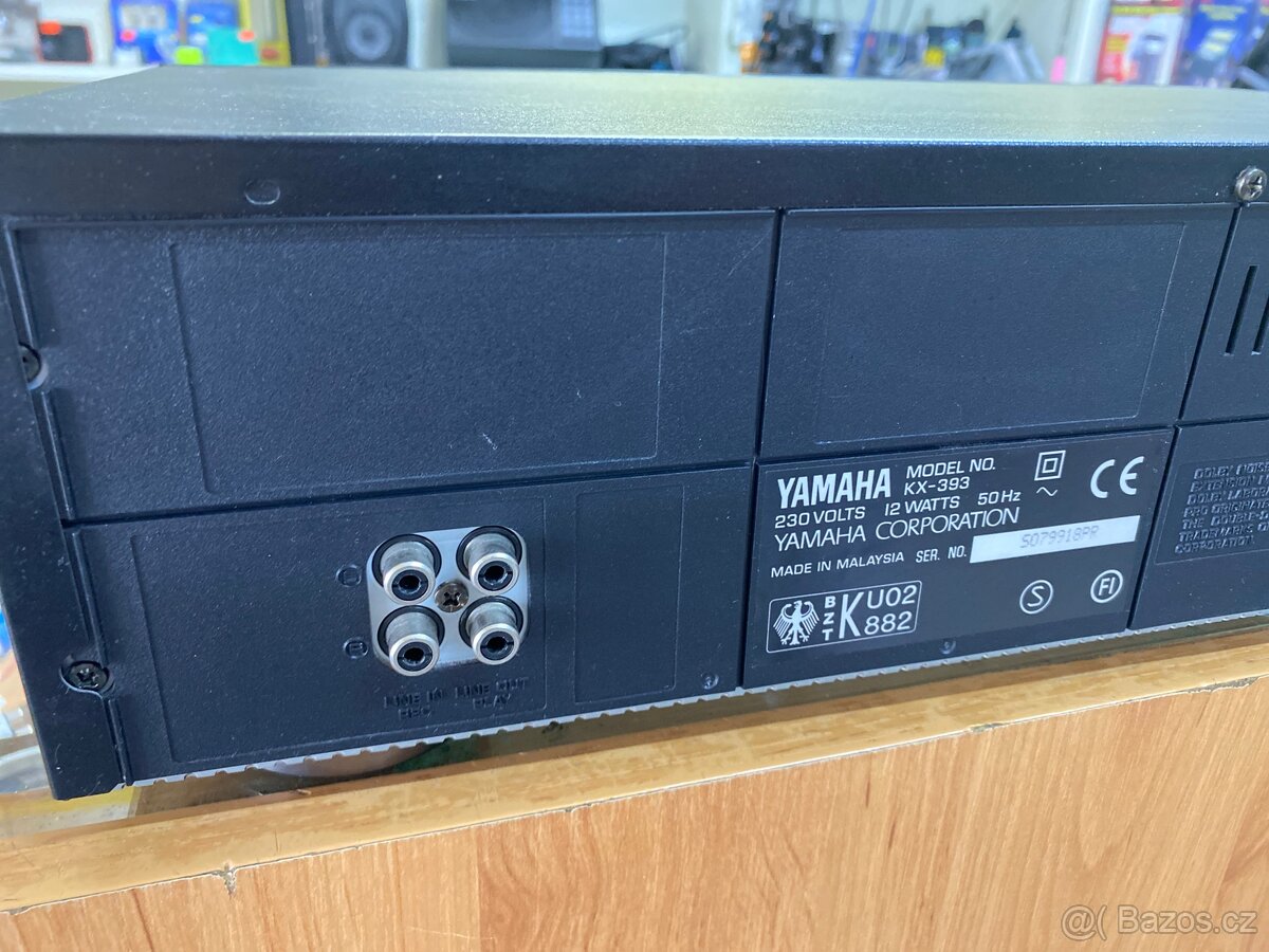 YAMAHA DECK NA KAZETY KX393  			