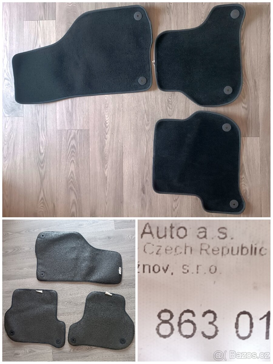 Originální škoda textilní koberce Octavia 2