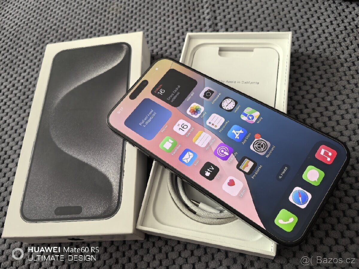 iPhone 15 Pro Max 256GB komplet balení