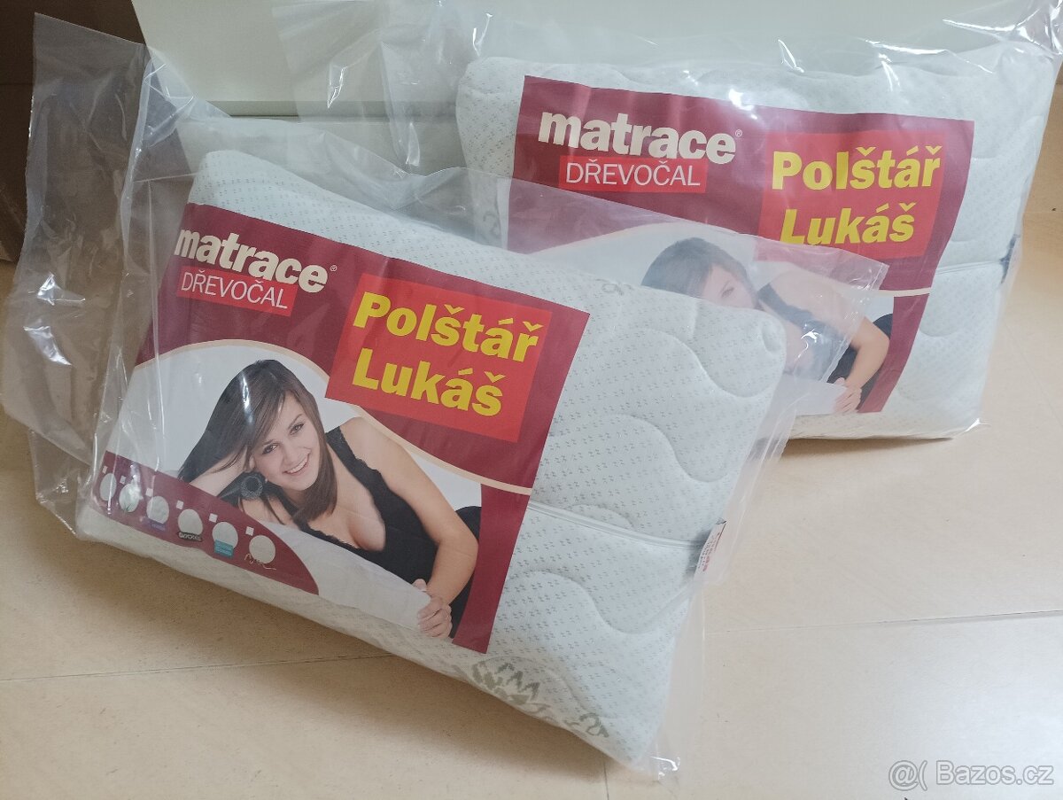 Polštář Lukáš Dřevočal 55x40x13