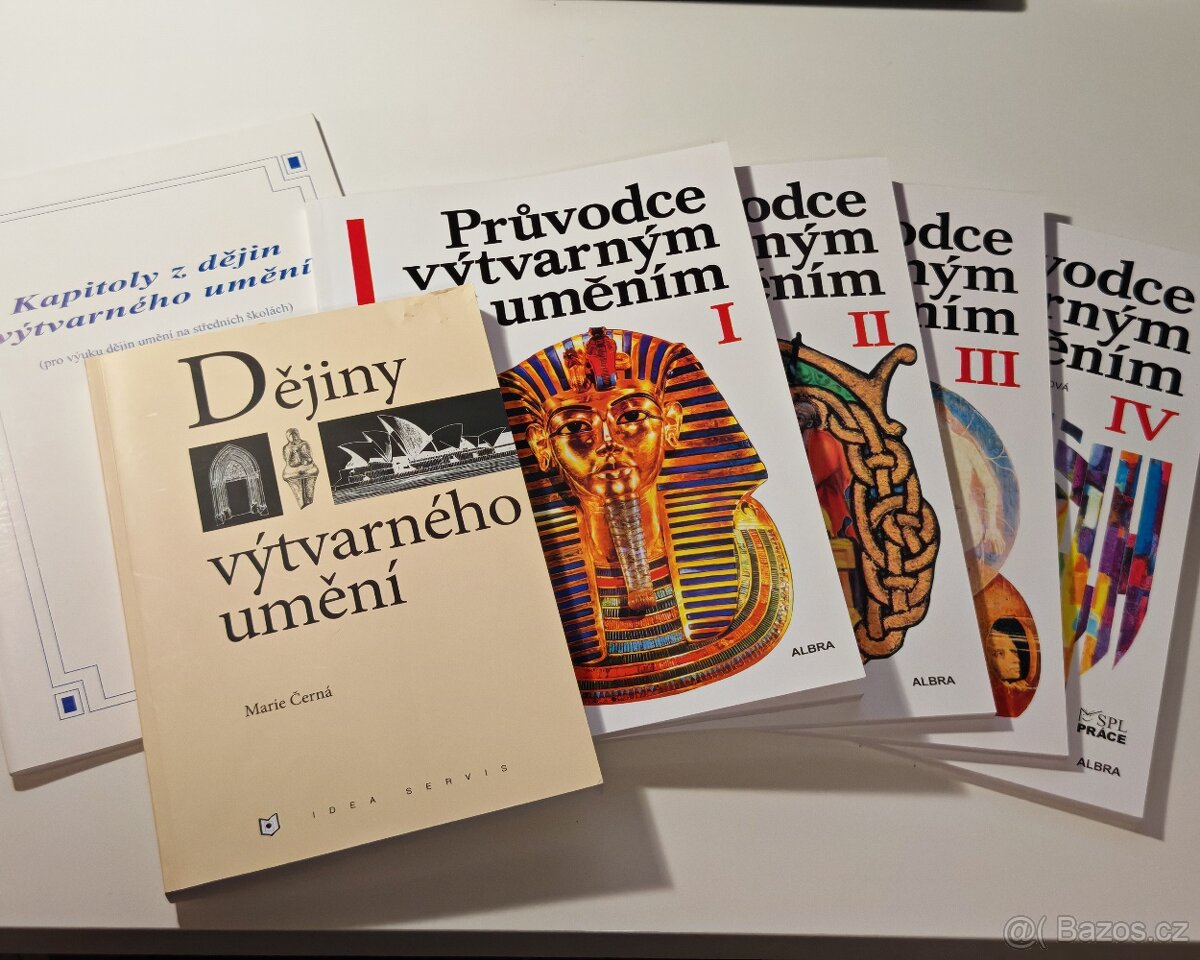 Sada 6 ks učebnic DĚJINY VÝTVARNÉHO UMĚNÍ pro SŠ - NOVÉ
